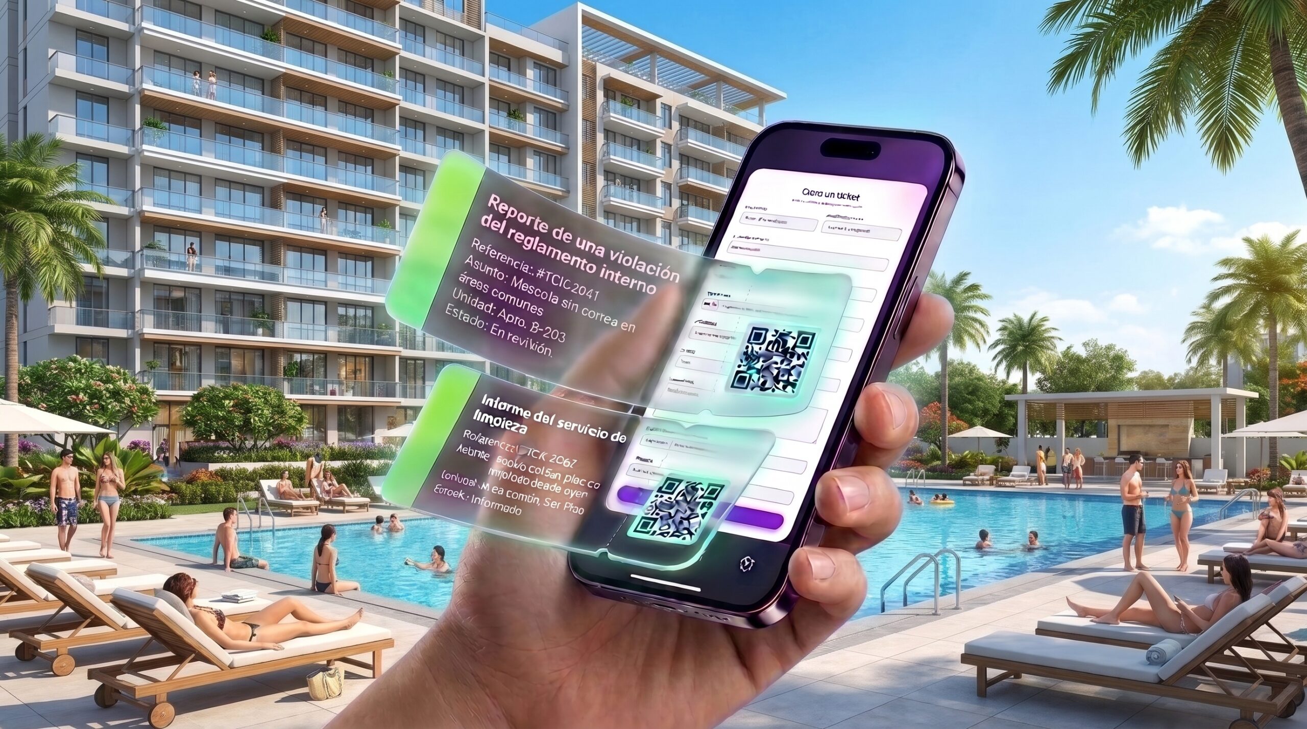 Flu3nt — tecnología de RACHER para condominios en Cancún